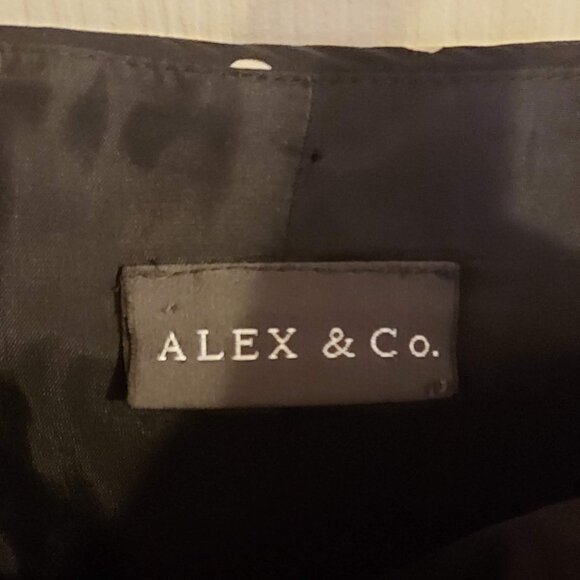 Midi - M - Black and White Spotty Dress - Picture 6 of 6